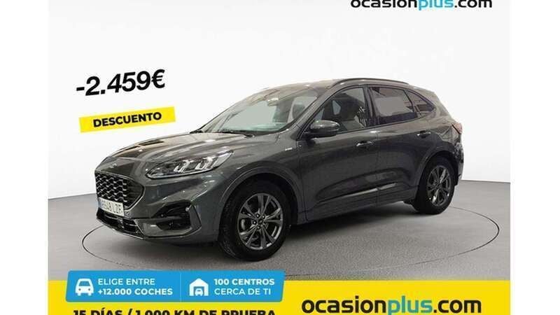 Gris Usado 2022 Ford Kuga ST-Line SUV | 15.900 € (Super precio) - Imagen 1/4