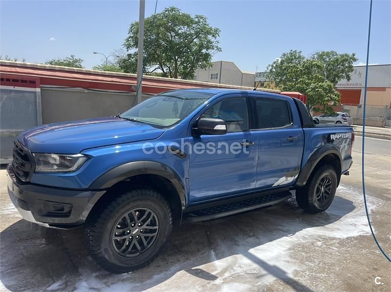 Azul Usado 2020 Ford Ranger Raptor Recogida | 42.000 € (Caro) - Imagen 1/4