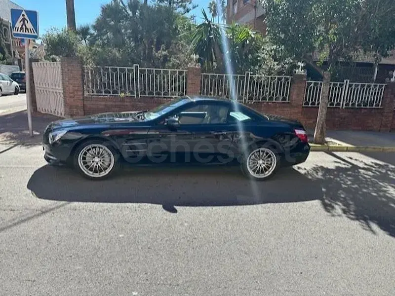 Usado Mercedes SL350 AMG Edition 1 306 CV (225 kW) 2013 Negro Descapotable