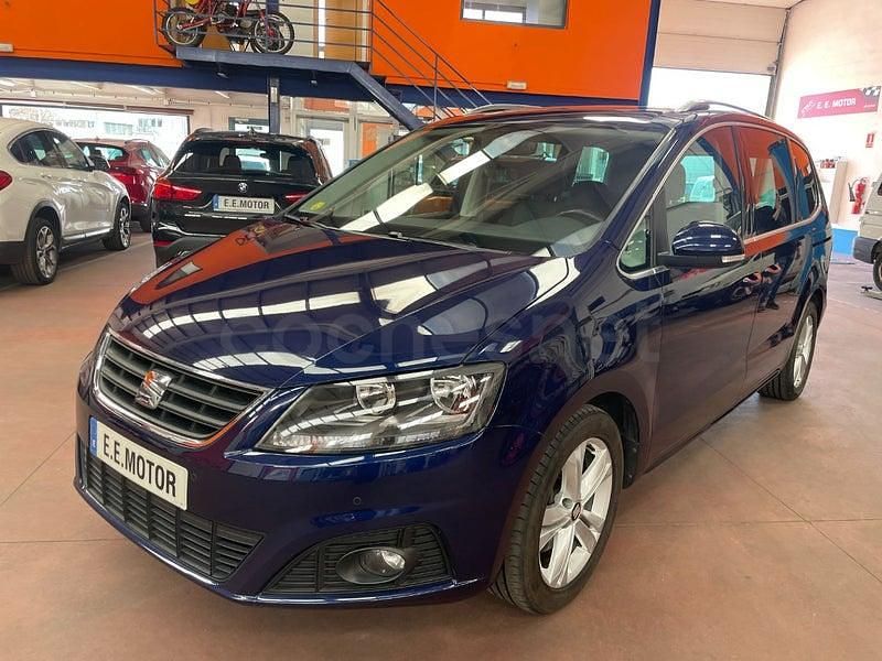 Usado Seat Alhambra XCELLENCE 150 CV (110 kW) 2019 Azul Monovolumen