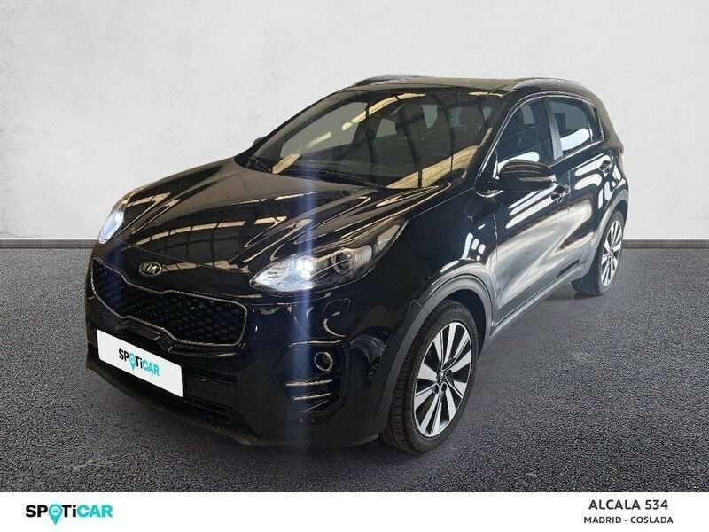 Negro Usado 2018 Kia Sportage SUV | 16.900 € (Precio justo) - Imagen 1/4