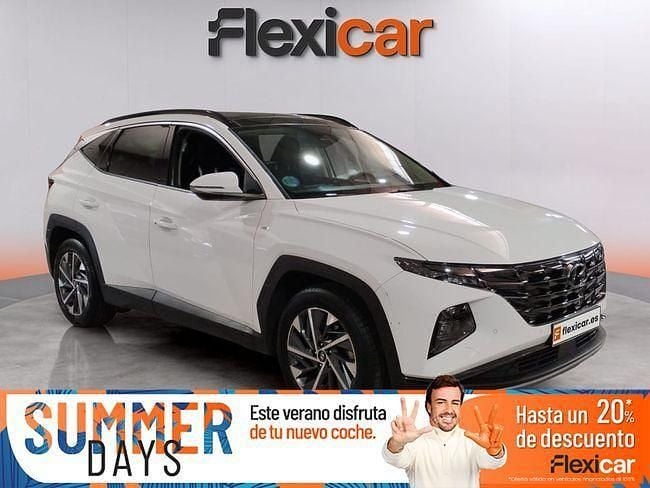Blanco Usado 2023 Hyundai Tucson SUV | 26.490 € (Un poco caro) - Imagen 1/4