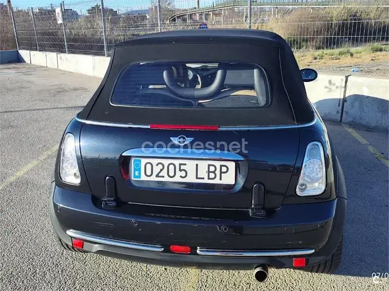 Usado Mini Cooper Cabriolet 116 CV (85 kW) 2007 Negro Descapotable