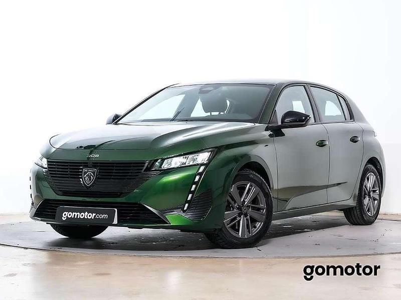 Usado Peugeot 308 Active 131 CV (96 kW) 2023 Verde Utilitario