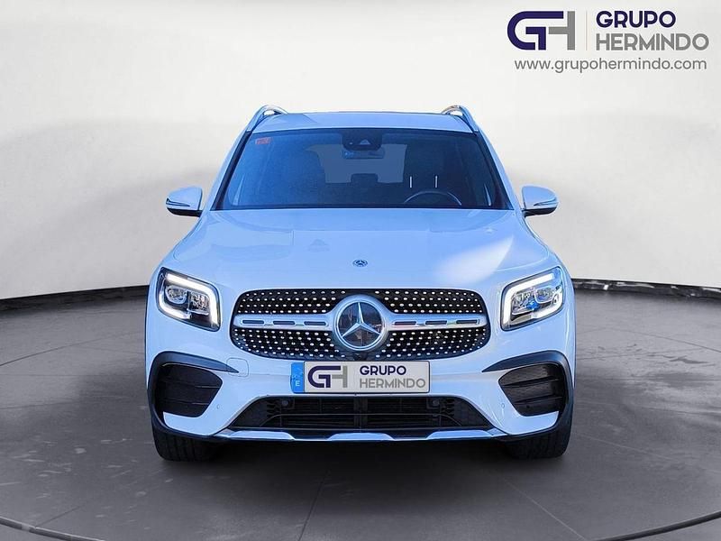 Usado Mercedes GLB200 AMG line 150 CV (110 kW) 2021 Blanco SUV