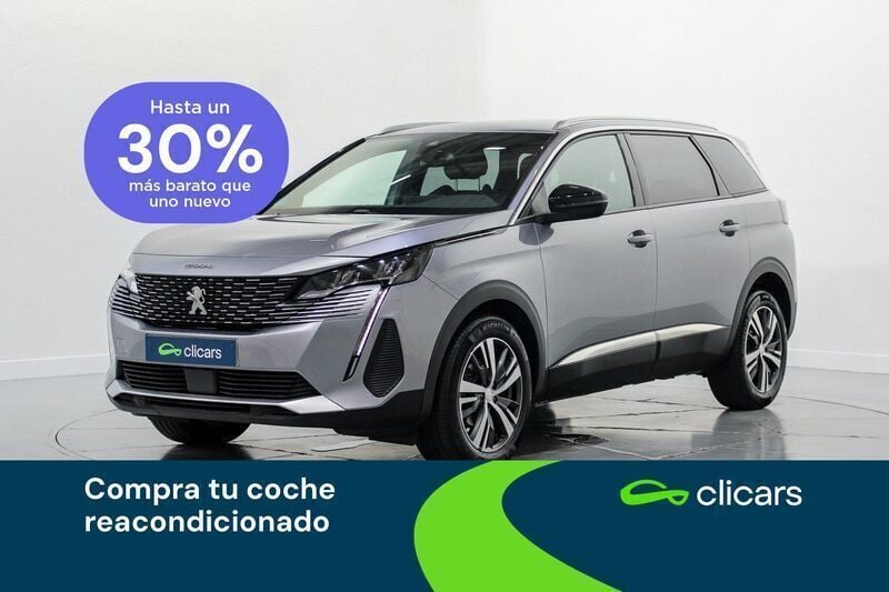 Gris Usado 2024 Peugeot 5008 Allure Monovolumen | 23.990 € (Precio justo) - Imagen 1/4