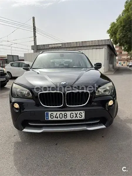 Usado BMW X1 177 CV (130 kW) 2010 Negro SUV
