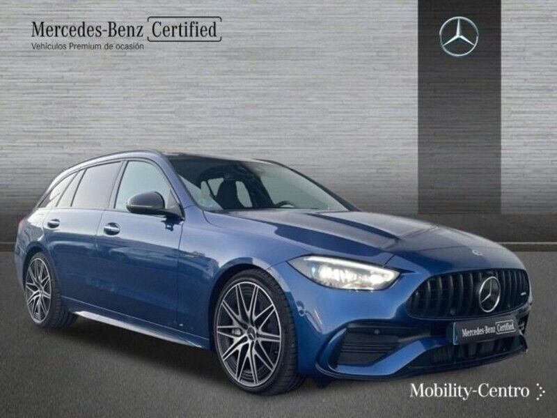 Usado Mercedes C43 AMG AMG 408 CV (300 kW) 2024 Azul espectral metalizado