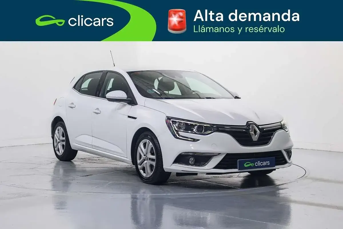 Usado Renault Mégane 101 CV (74 kW) 2017 Blanco Utilitario