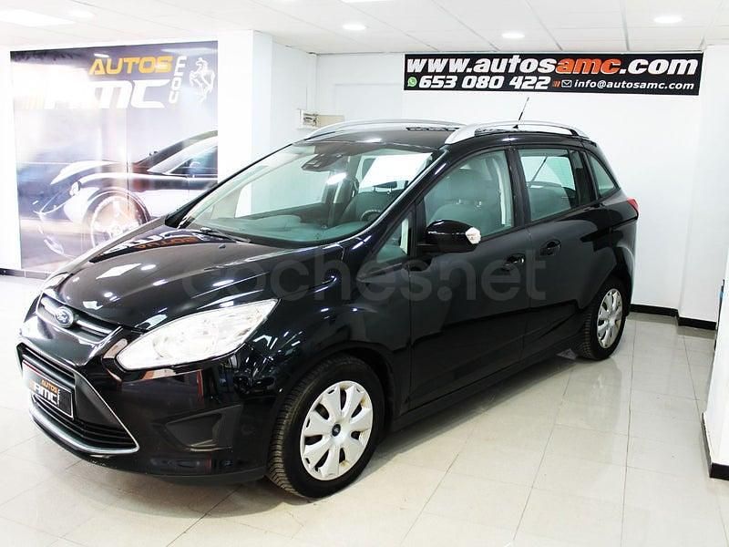 Usado Ford Grand C-Max Trend 115 CV (84 kW) 2013 Negro Monovolumen