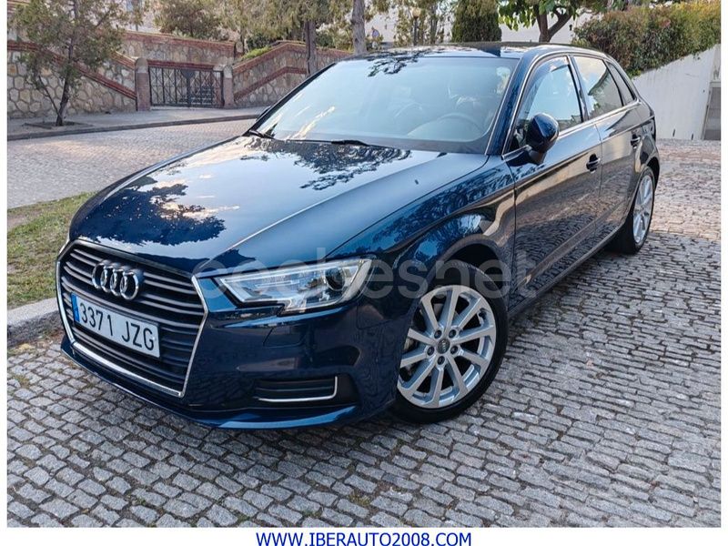 Negro Usado 2017 Audi A3 Sportback Berlina | 18.990 € (Precio justo) - Imagen 1/4