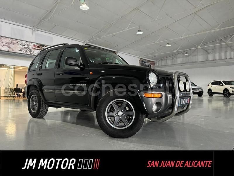 Negro Usado 2005 Jeep Cherokee Sport SUV | 10.900 € (Precio justo) - Imagen 1/4