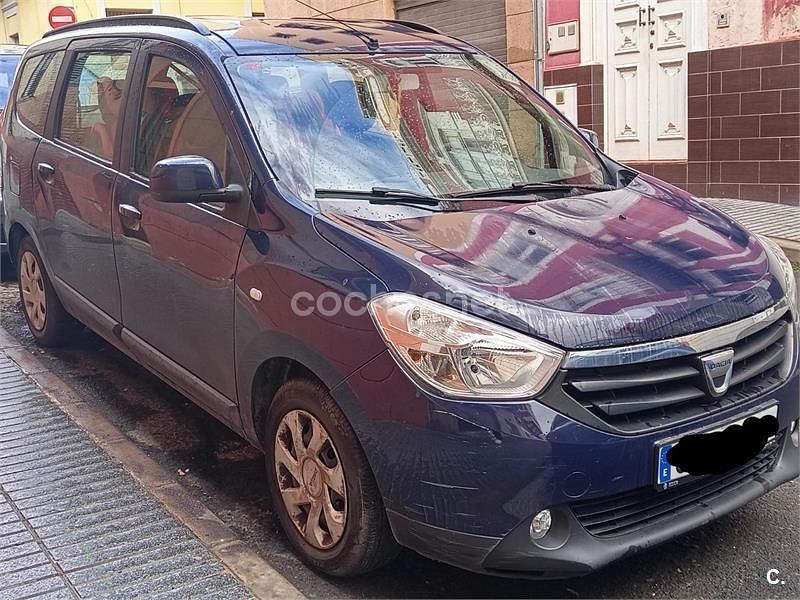 Usado Dacia Lodgy Lauréate 110 CV (80 kW) 2016 Granate Monovolumen