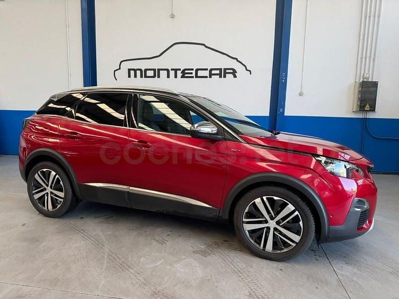 Usado Peugeot 3008 GT-line 180 CV (132 kW) 2018 Granate SUV
