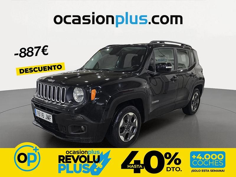 Usado Jeep Renegade Longitude 140 CV (102 kW) 2016 Negro SUV