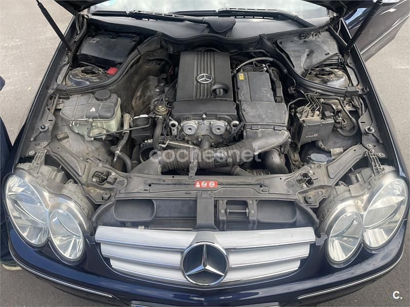 Usado Mercedes CLK200 Elegance 163 CV (119 kW) 2006 Azul Coupe