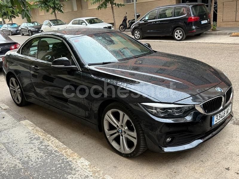 Usado BMW 430 Cabriolet 252 CV (185 kW) 2018 Negro Descapotable