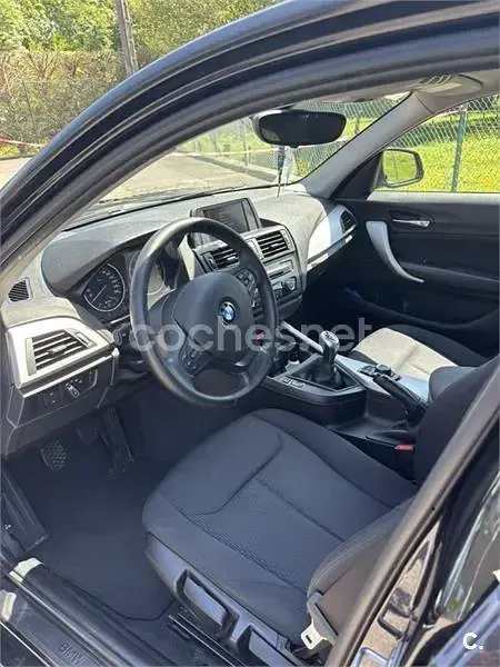 Usado BMW 116 Sport Line 116 CV (85 kW) 2013 Negro Utilitario