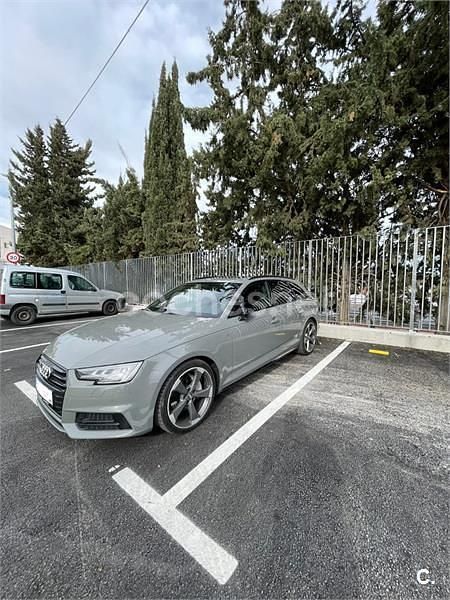 Usado Audi A4 S-Line 218 CV (160 kW) 2018 Gris / plata Familiar