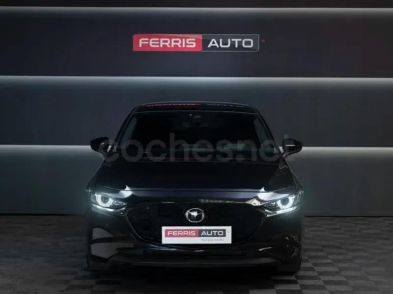 Usado Mazda 3 122 CV (89 kW) 2019 Negro Berlina