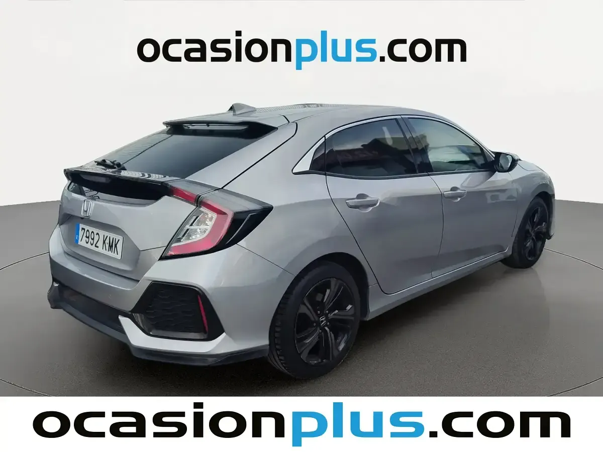 Usado Honda Civic Elegance 129 CV (94 kW) 2018 Gris
