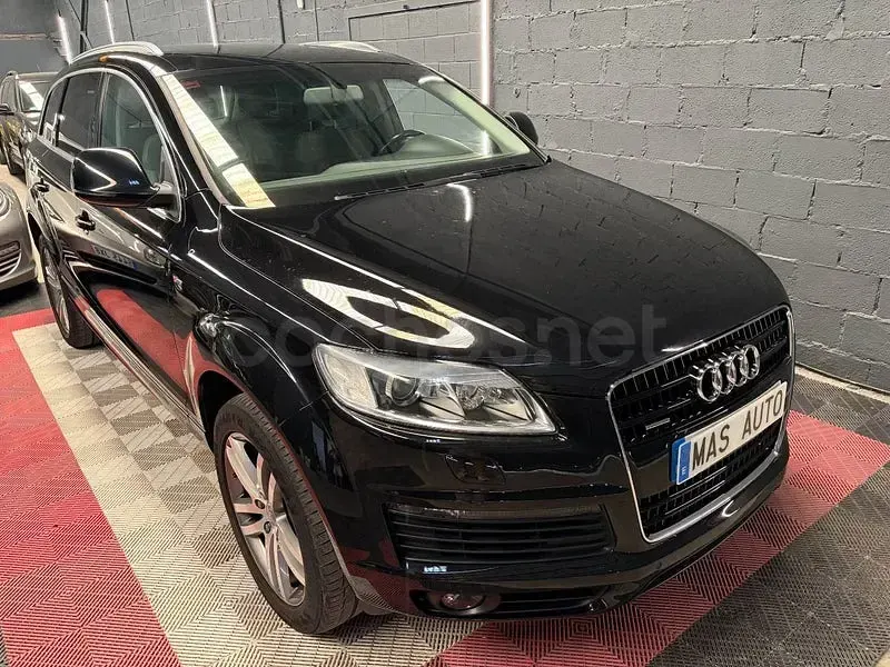 Usado Audi Q7 S-Line 240 CV (176 kW) 2008 Negro SUV