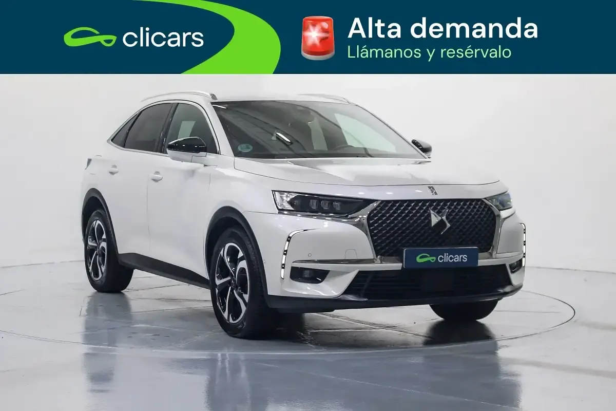 Usado DS Automobiles DS7 Crossback So Chic 130 CV (95 kW) 2019 Blanco SUV