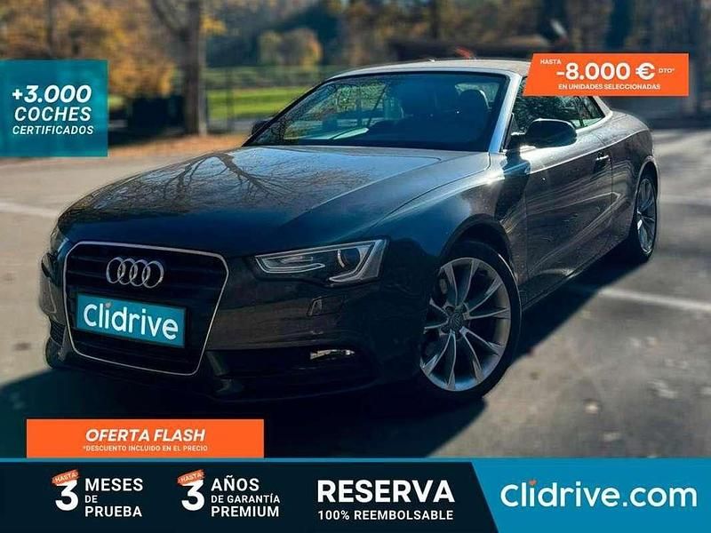 Usado Audi A5 Cabriolet Premium 170 CV (125 kW) 2013 Gris Descapotable