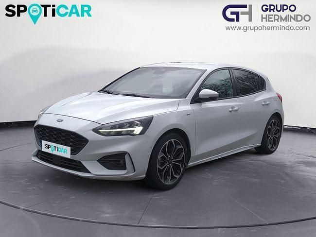 Usado Ford Focus ST-Line 125 CV (91 kW) 2020 Blanco Berlina