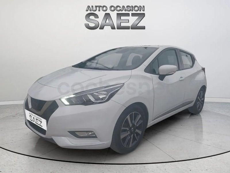 Blanco Usado 2017 Nissan Micra Acenta Berlina | 10.500 € (Precio justo) - Imagen 1/4