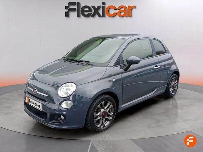 Usado Fiat 500 69 CV (50 kW) 2015 Azul Utilitario