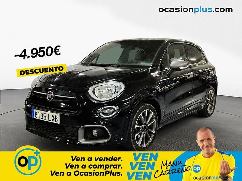 Usado Fiat 500X Sport 130 CV (95 kW) 2022 Negro SUV