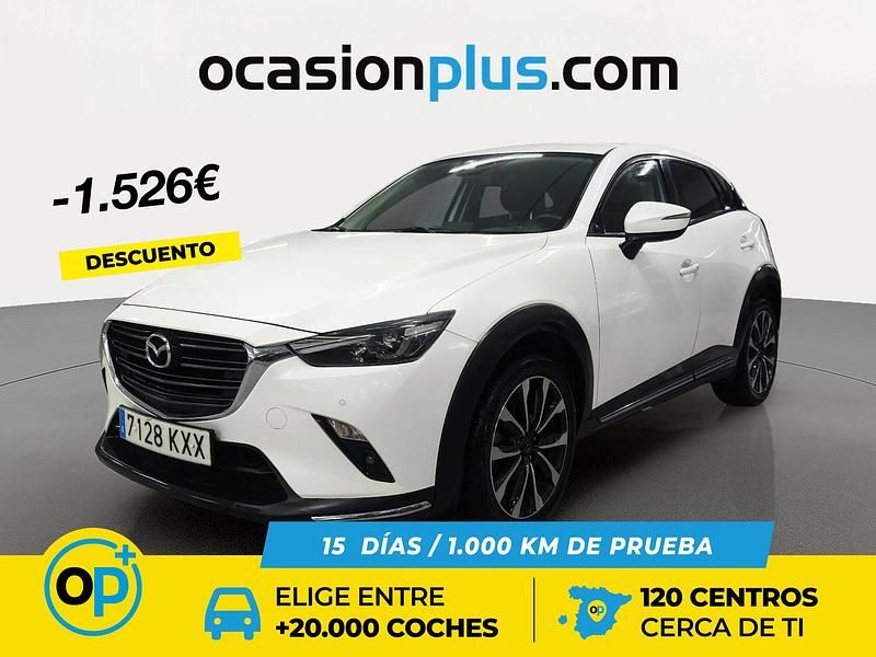 Blanco Usado 2019 Mazda CX-3 SUV | 16.790 € (Precio justo) - Imagen 1/4