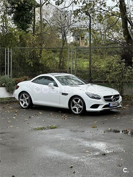 Usado Mercedes SLC200 184 CV (135 kW) 2019 Blanco Descapotable