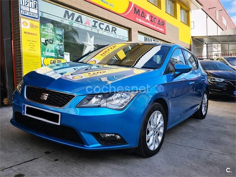 Azul Usado 2014 Seat Leon FR Familiar | 10.490 € (Buen precio) - Imagen 1/4