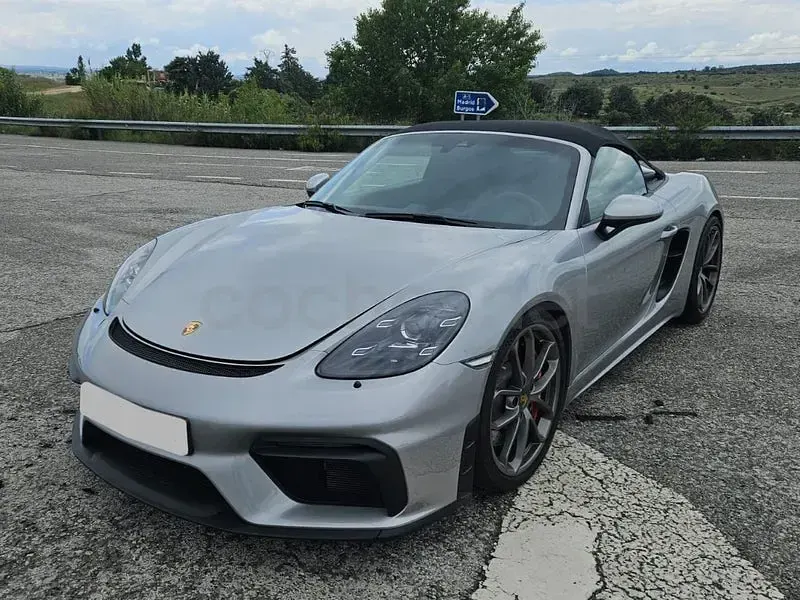Usado Porsche 718 Spyder 420 CV (308 kW) 2020 Gris / plata Descapotable
