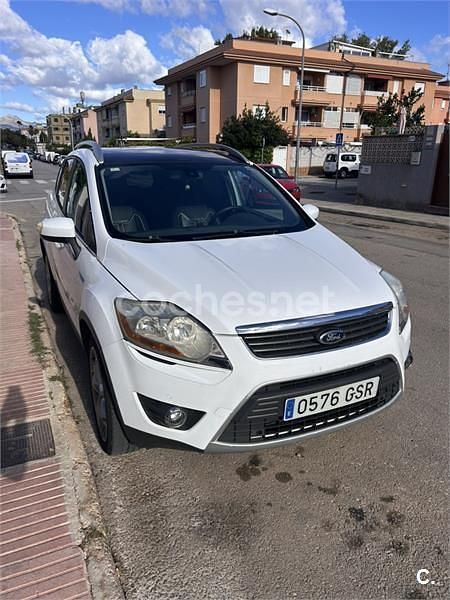 Blanco Usado 2009 Ford Kuga Titanium SUV | 5900 € (Buen precio) - Imagen 1/4