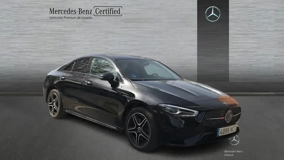 Usado Mercedes CLA250e 218 CV (160 kW) 2025 Negro Coupe