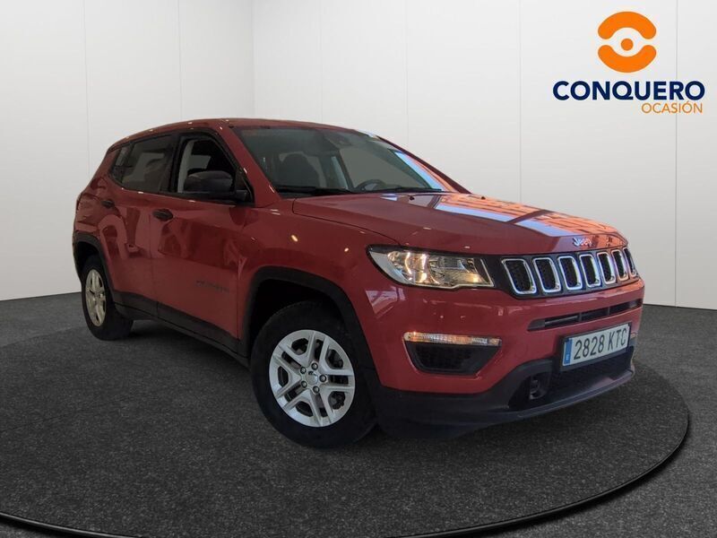 Rojo Usado 2019 Jeep Compass Longitude SUV | 16.940 € (Precio justo) - Imagen 1/4