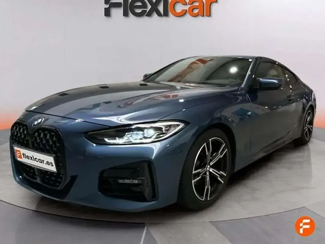 Usado BMW 420 190 CV (139 kW) 2021 Azul Coupe