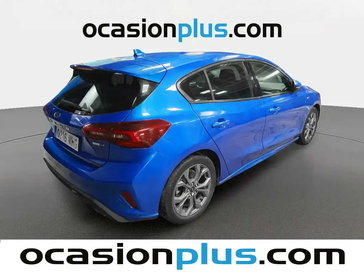 Usado Ford Focus ST-Line 125 CV (91 kW) 2023 Azul Berlina