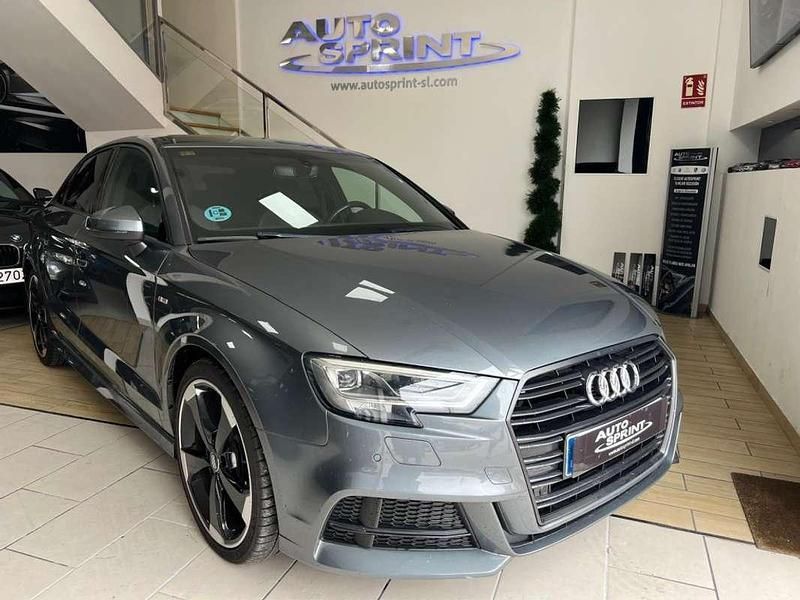 Gris Usado 2018 Audi A3 S-Line Berlina | 19.990 € (Precio justo) - Imagen 1/4