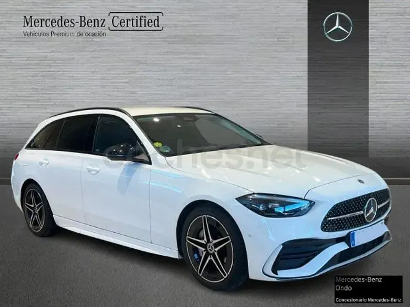 Usado Mercedes C200 163 CV (119 kW) 2025 Blanco Familiar