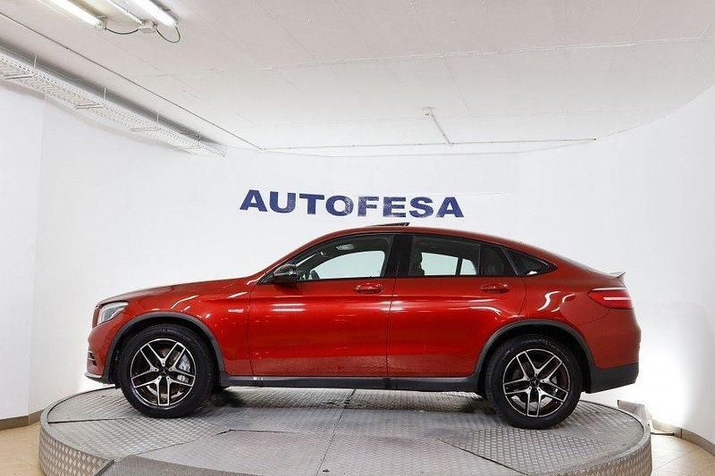 Usado Mercedes GLC43 AMG AMG 367 CV (269 kW) 2019 Rojo Coupe