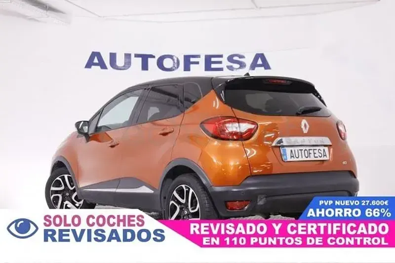 Usado Renault Captur 90 CV (66 kW) 2015 Naranja SUV