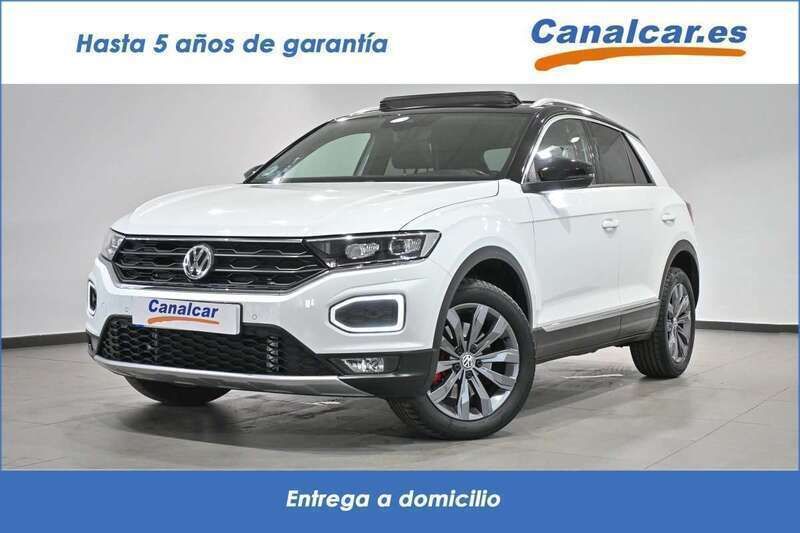 Blanco Usado 2020 VW T-Roc Sportline SUV | 22.002 € (Buen precio) - Imagen 1/4
