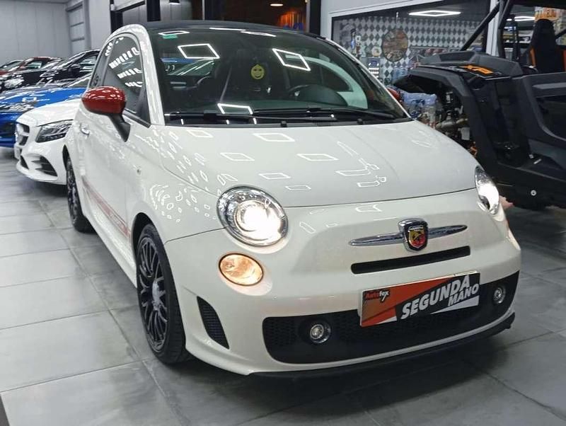 Usado Abarth 500C 140 CV (102 kW) 2015 Blanco Descapotable