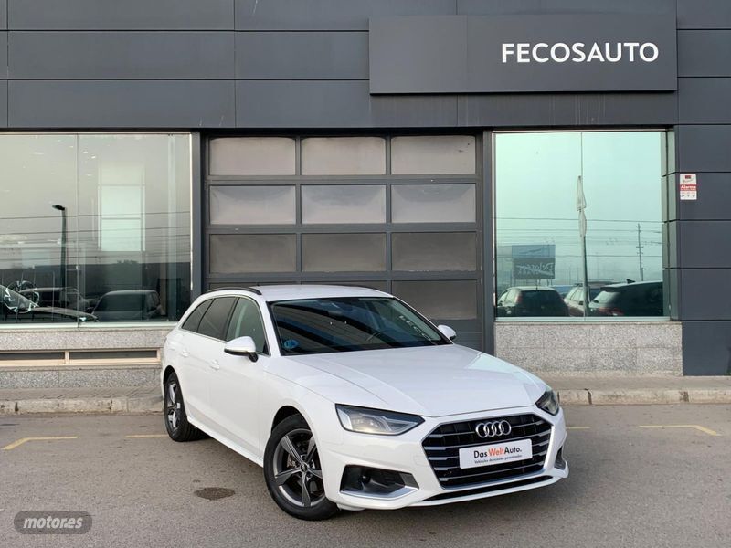 Blanco Usado 2021 Audi A4 Advanced Plus Familiar | 30.490 € (Un poco caro) - Imagen 1/4
