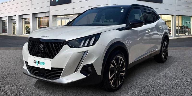 Blanco Usado 2021 Peugeot 2008 GT SUV | 17.700 € (Un poco caro) - Imagen 1/4