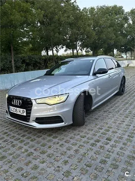 Usado Audi A6 204 CV (150 kW) 2012 Gris / plata Familiar